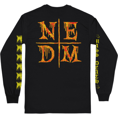 Bonginator 'Two-Stepping Neon Weed Death' Long Sleeve