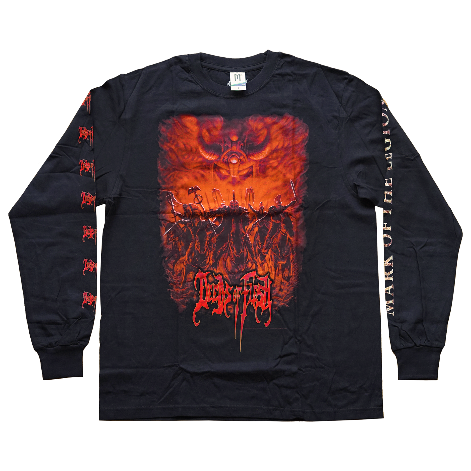 Deeds Of Flesh 'Mark Of The Legion' Long Sleeve – Reality Fade Merch