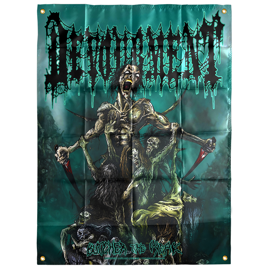 Devourment 'Butcher The Weak' Flag