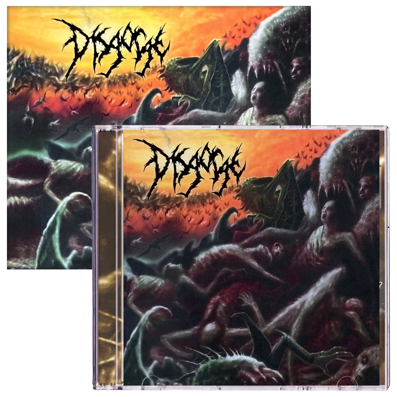 Disgorge 'Parallels Of Infinite Torture' CD – Reality Fade Merch
