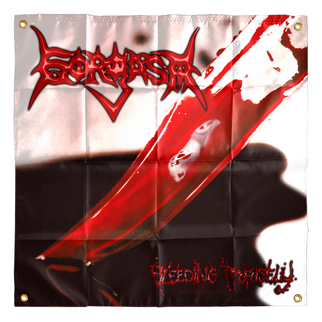 Gorgasm 'Bleeding Profusely' Flag