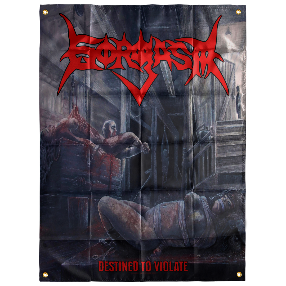 Gorgasm 'Destined To Violate' Flag