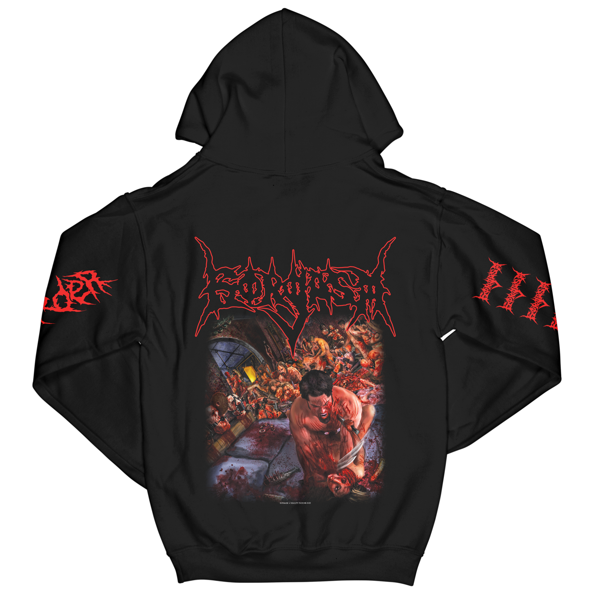 Gorgasm 'Orgy Of Murder' Hoodie – Reality Fade Merch