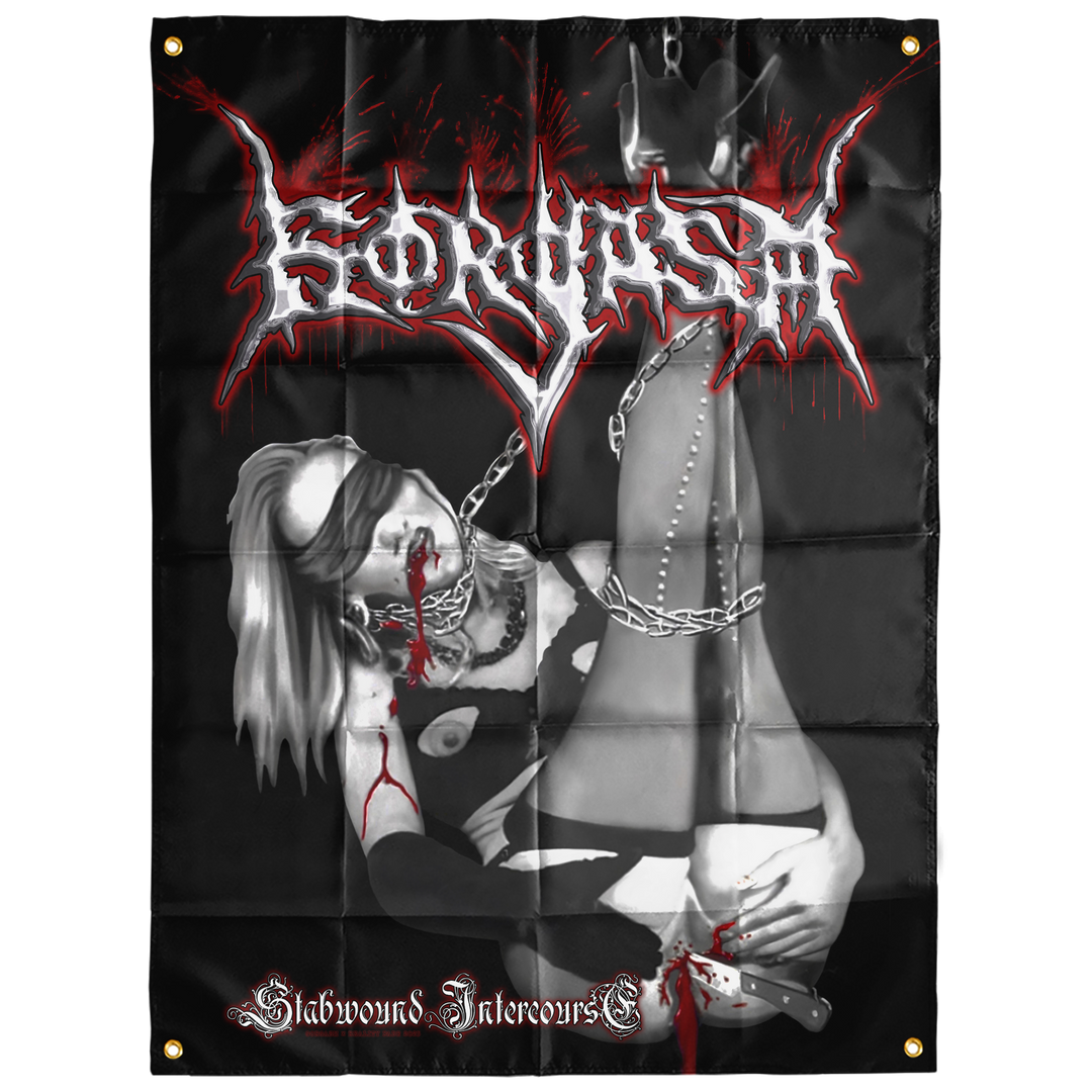 Gorgasm 'Stabwound Intercourse' Flag