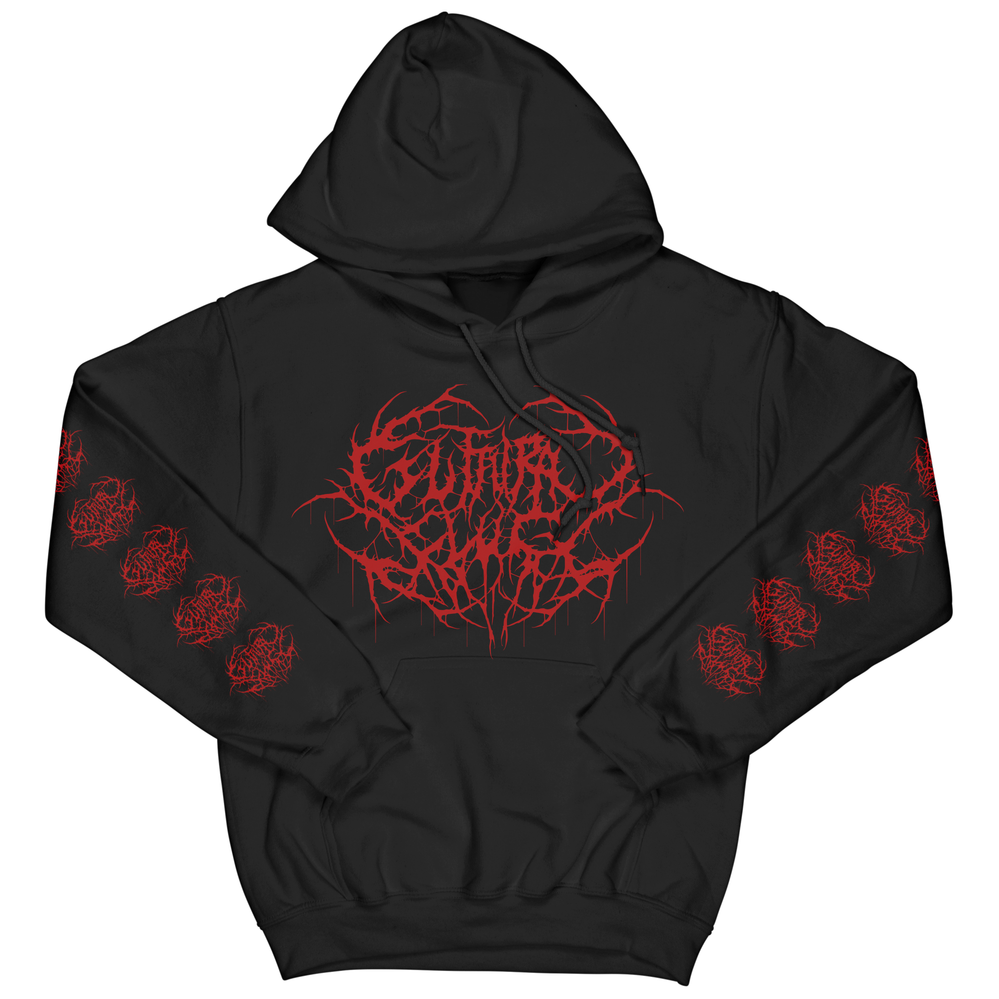 Guttural Slug 'Intercranial Purgatory' Hoodie – Reality Fade Merch