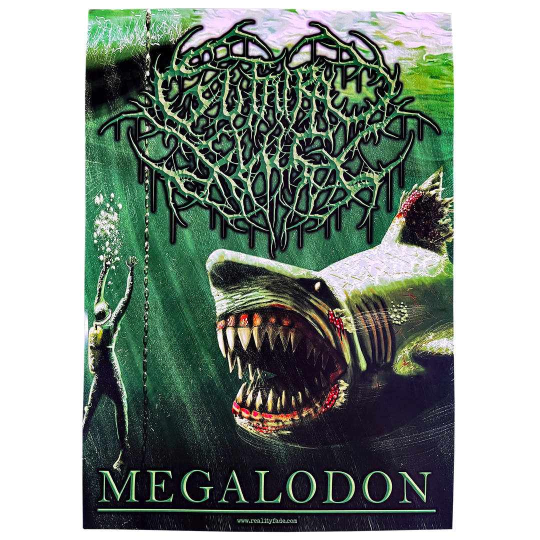 Guttural Slug 'Megalodon' Poster