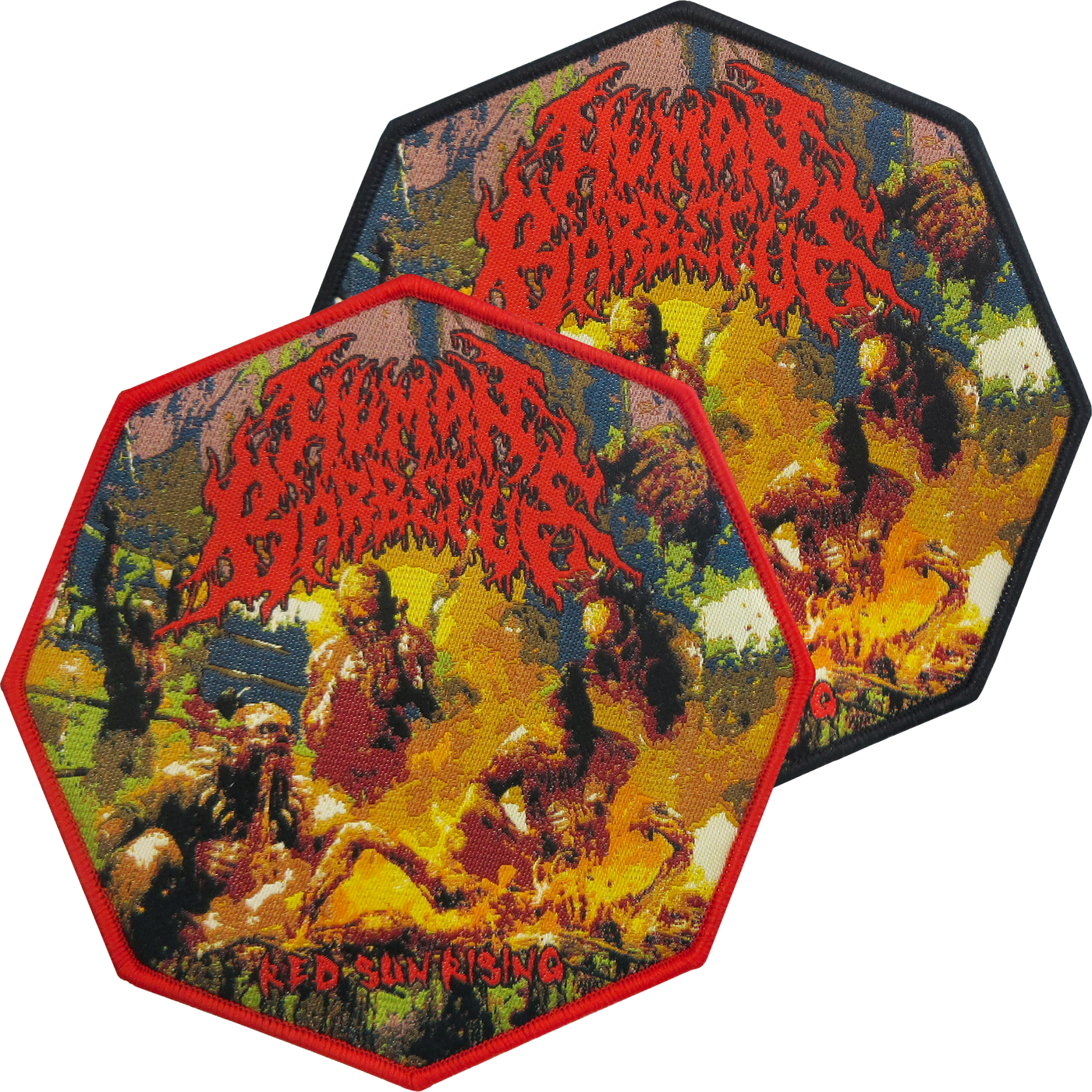Human Barbecue 'Red Sun Rising' Patch