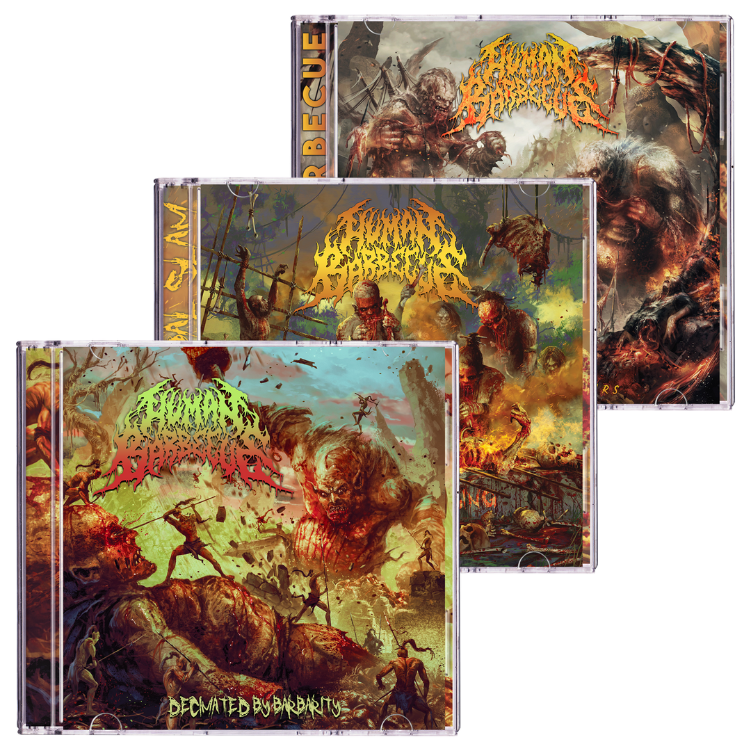 Human Barbecue 'Reality Fade Discography Set' x3 CDs