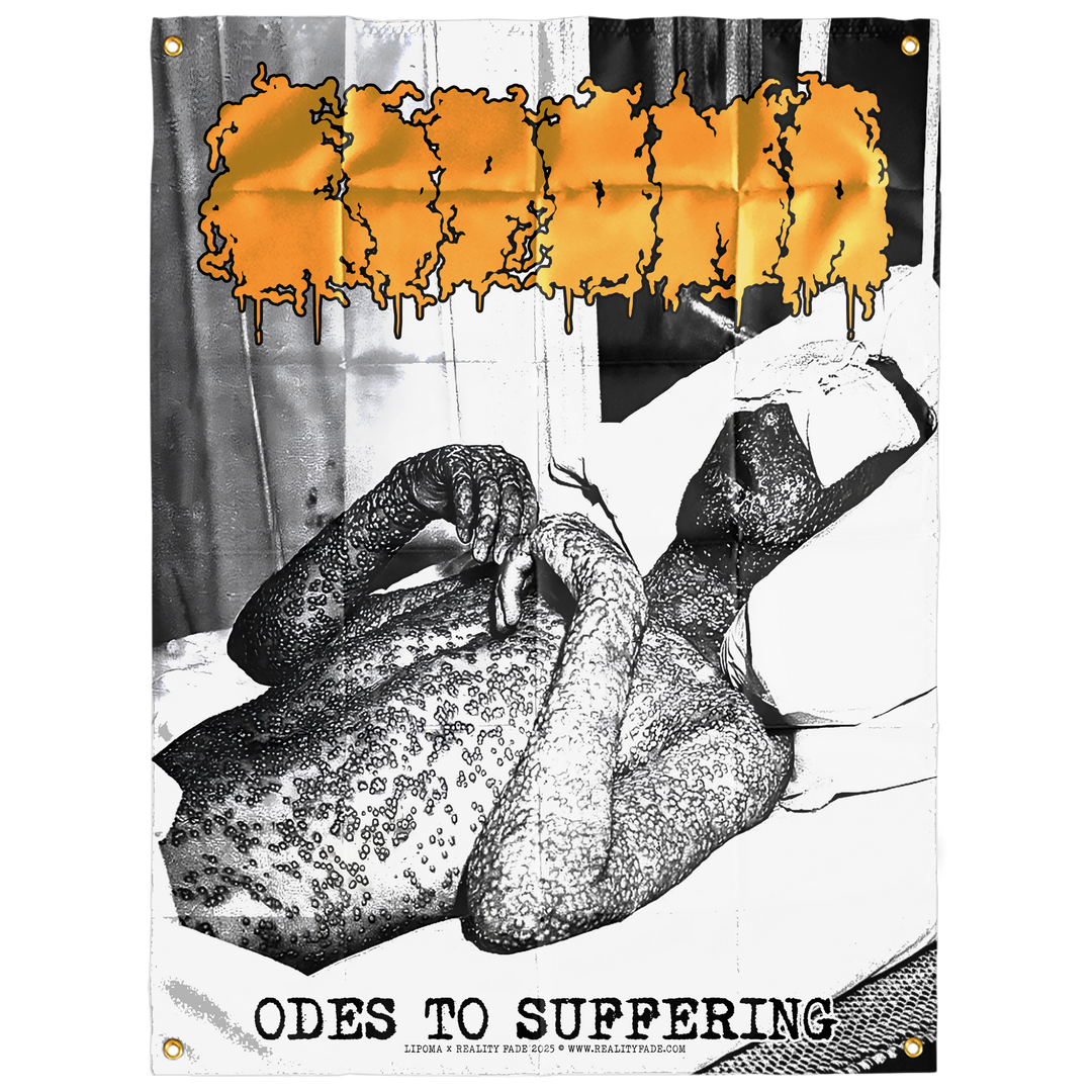 Lipoma 'Odes To Suffering' Flag *PRE-ORDER*