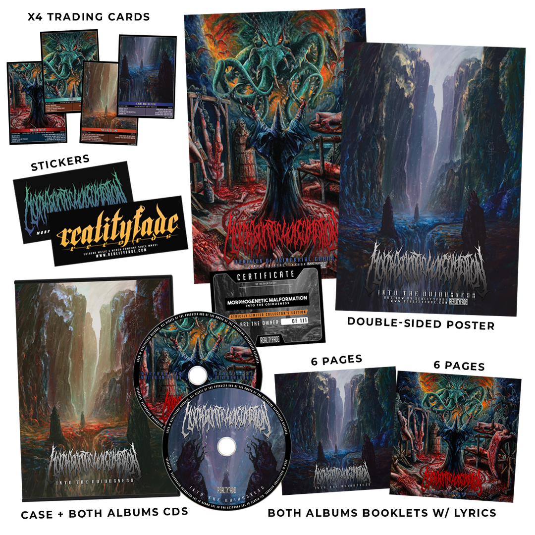 Morphogenetic Malformation ‘Into The Odiousness’ Double CD Collector's Edition