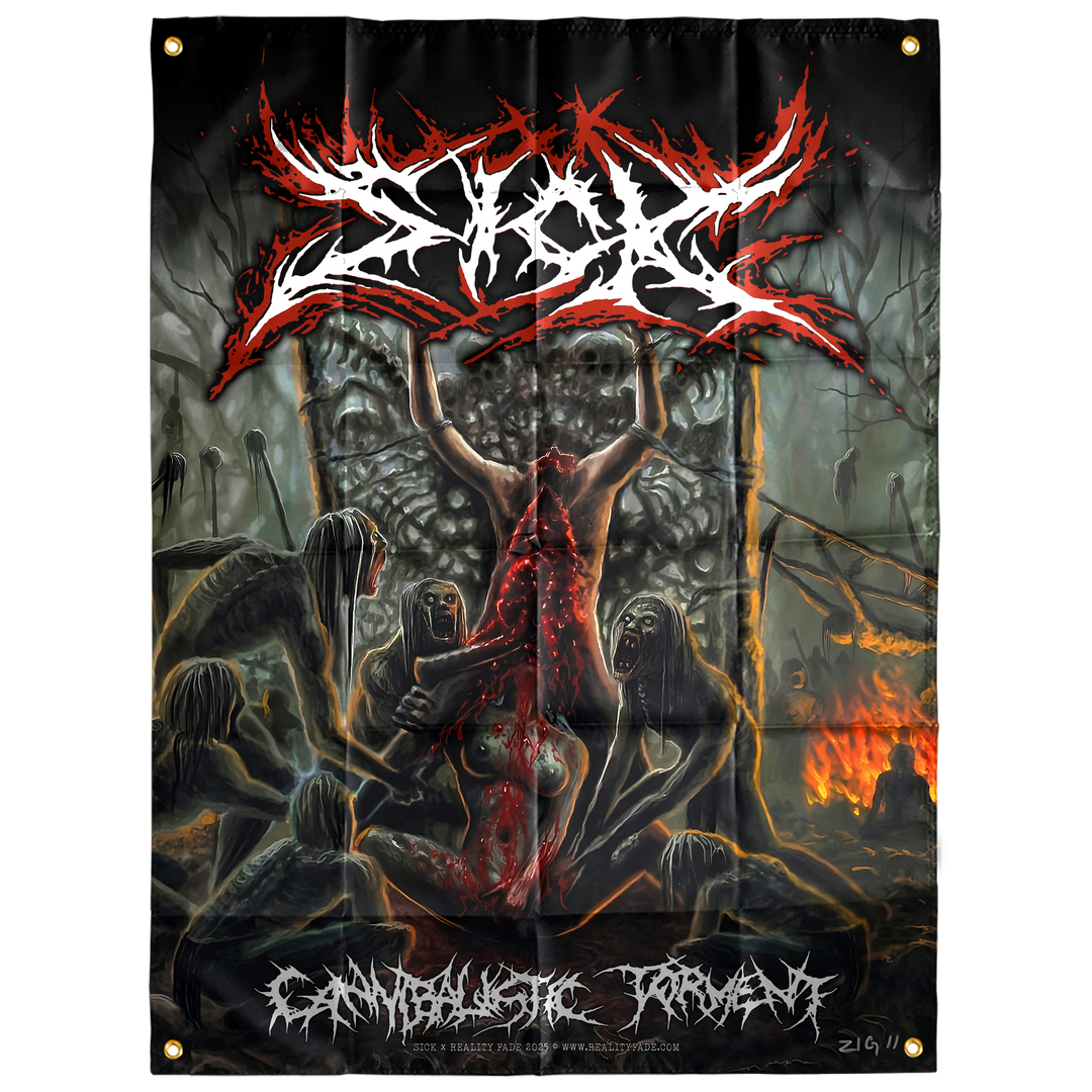 Sick 'Cannibalistic Torment' Flag