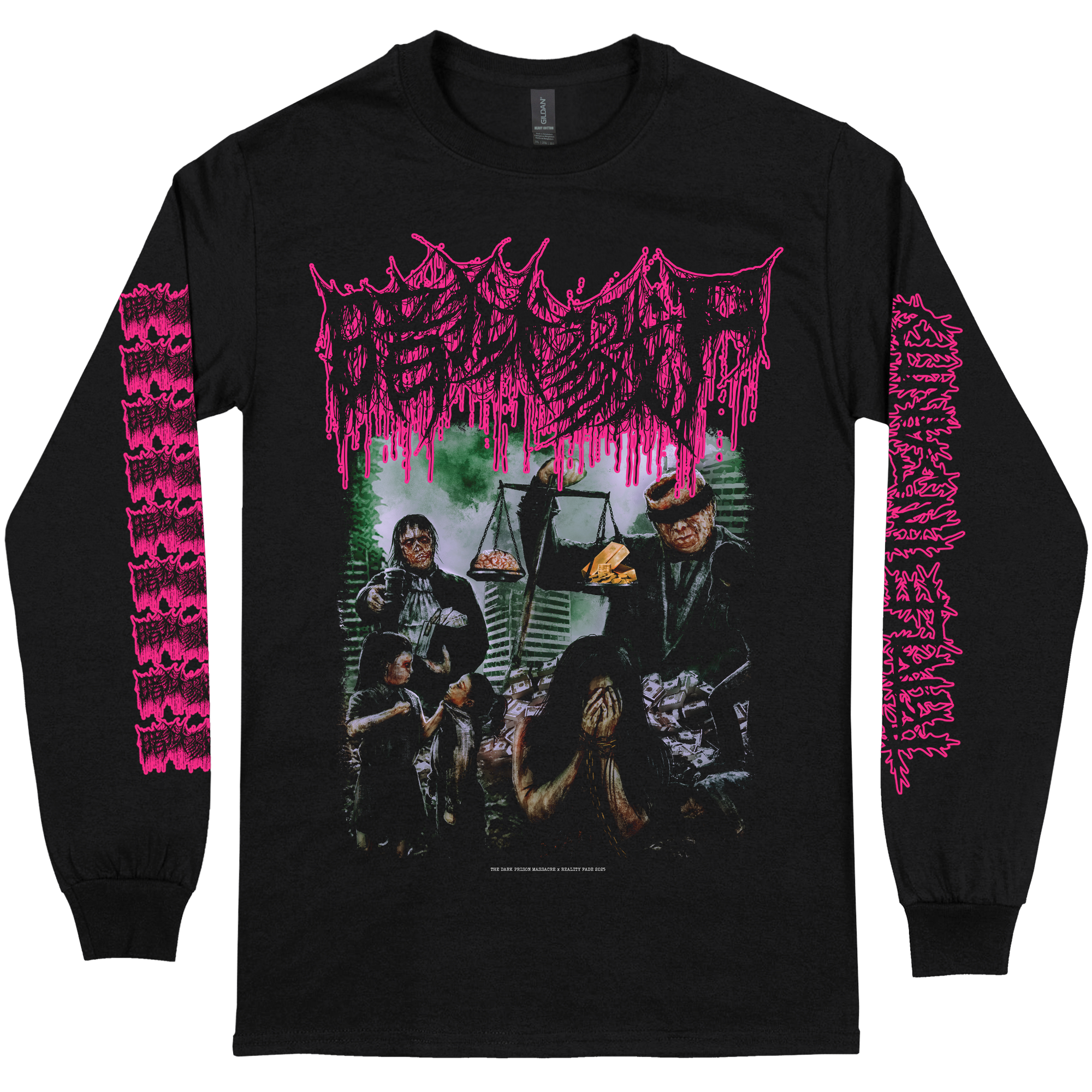 The Dark Prison Massacre 'Triple Insanity' Long Sleeve – Reality