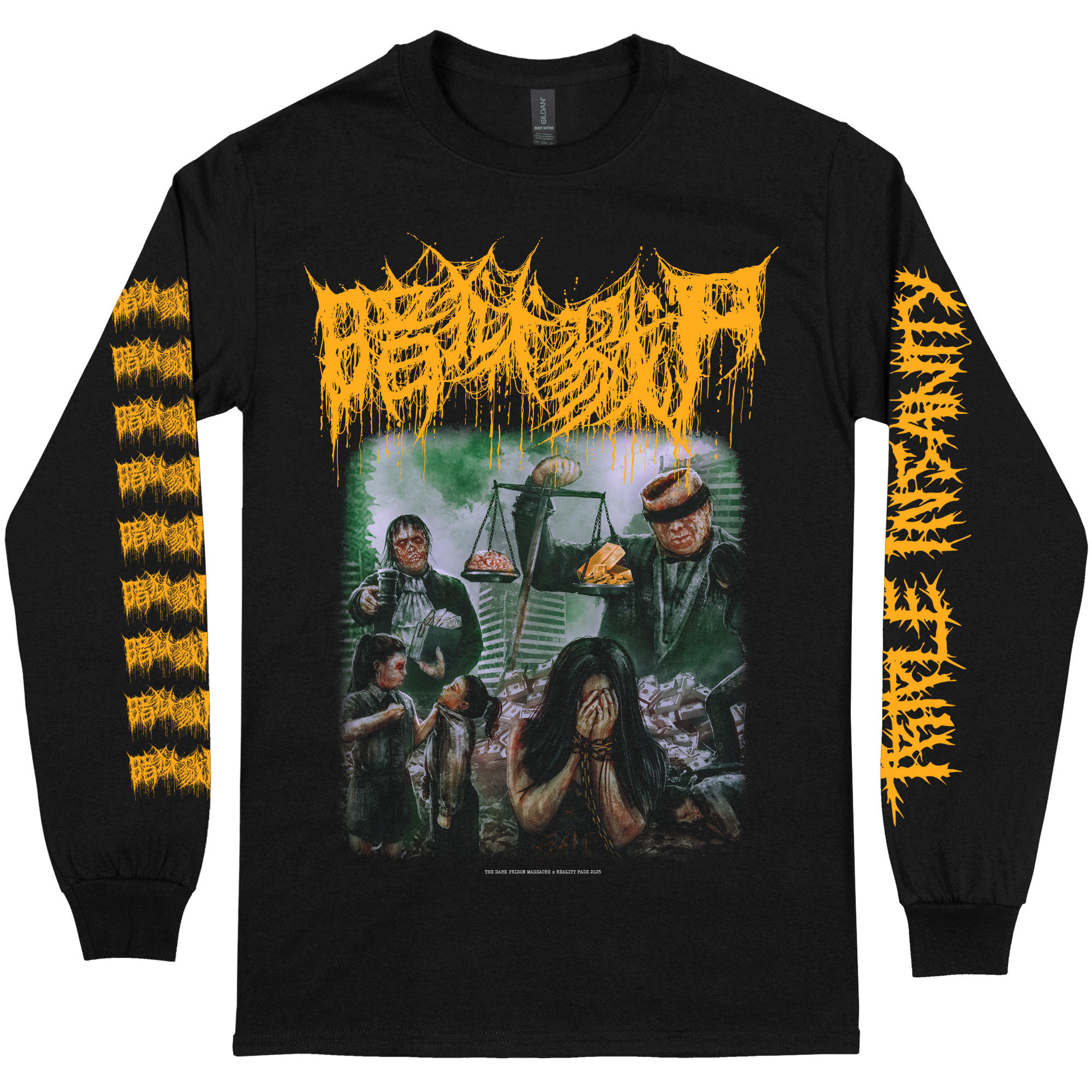 The Dark Prison Massacre 'Triple Insanity' Long Sleeve – Reality