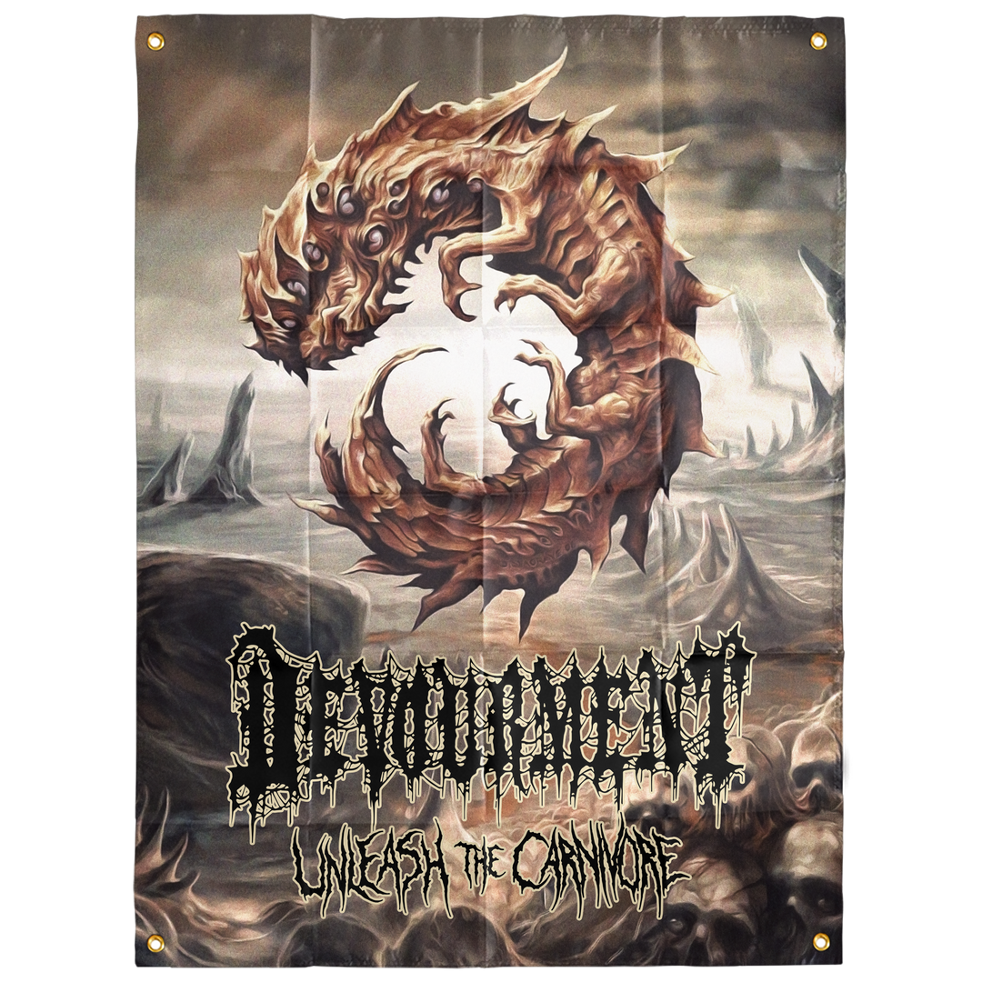 Devourment 'Unleash The Carnivore' Flag