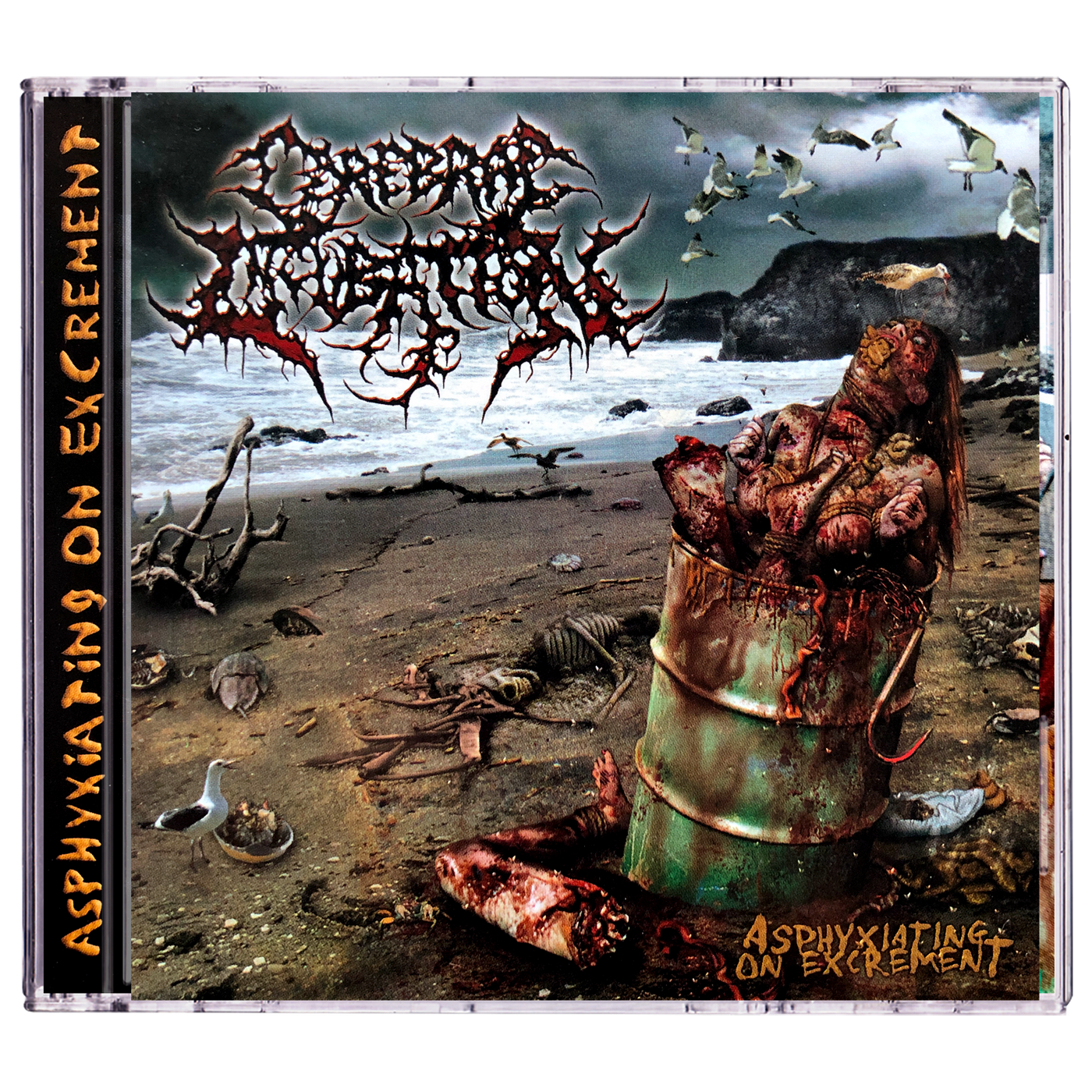 Cerebral Incubation 'Asphyxiating On Excrement' CD