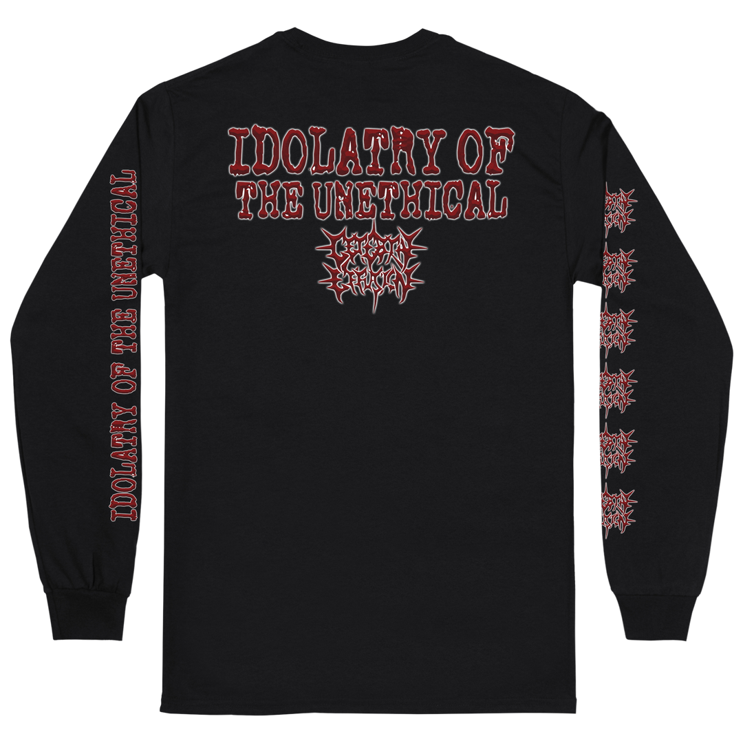 Cerebral Effusion 'Idolatry Of The Unethical' Long Sleeve *PRE-ORDER*
