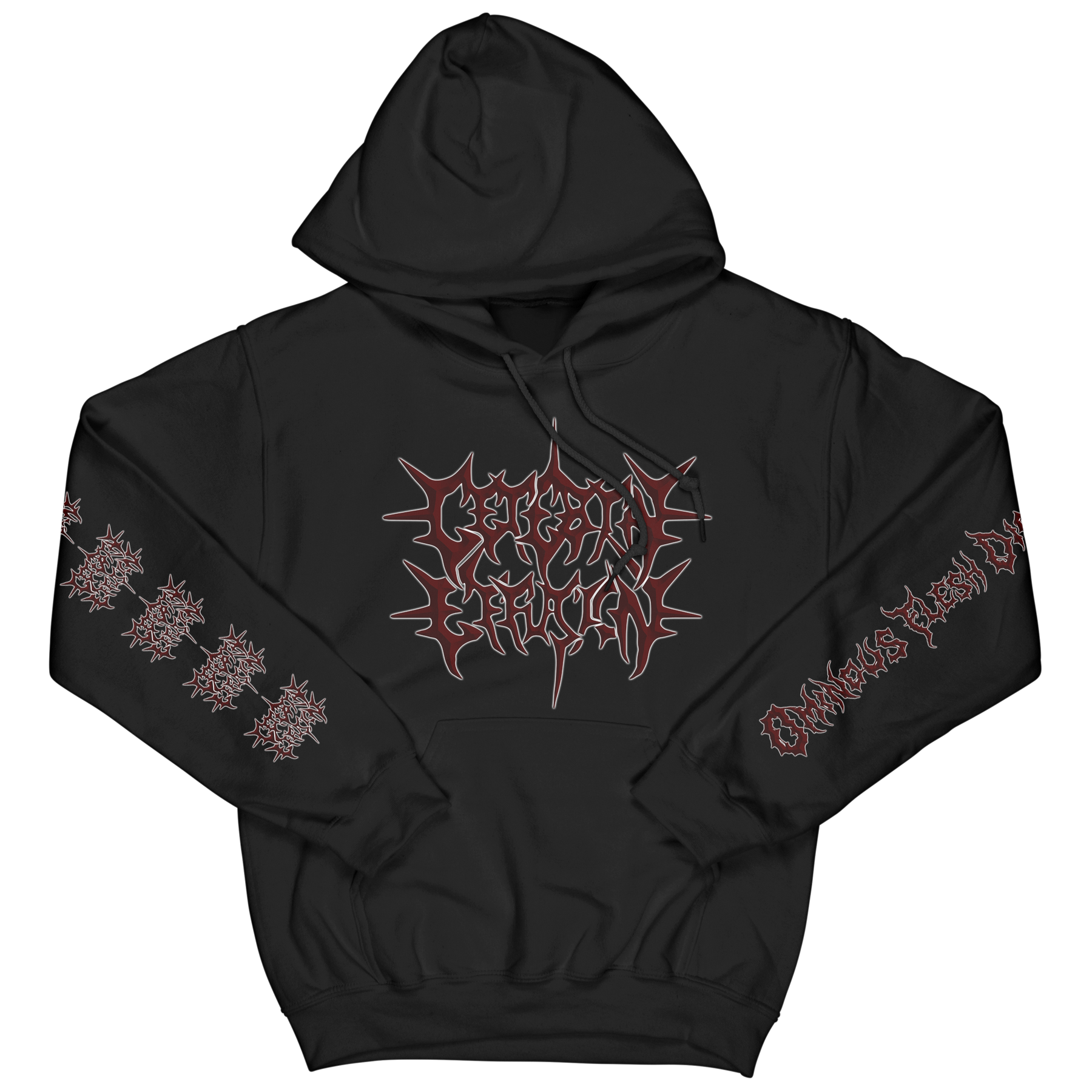 Cerebral Effusion Ominous Flesh Discipline Hoodie Reality Fade Merch cerebral-effusion-ominous-flesh-discipline-hoodie-reality-fade-merch