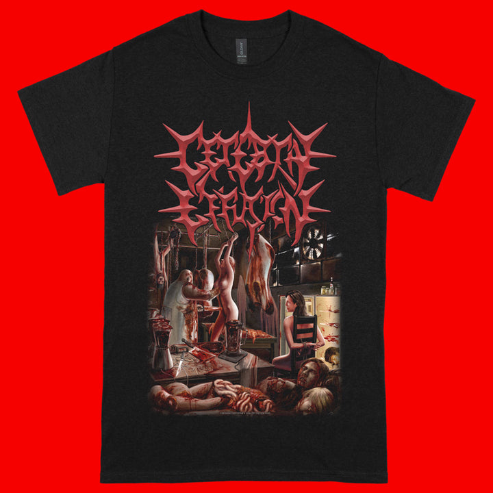 Cerebral Effusion 'Smashed And Splattered Organs' T-Shirt