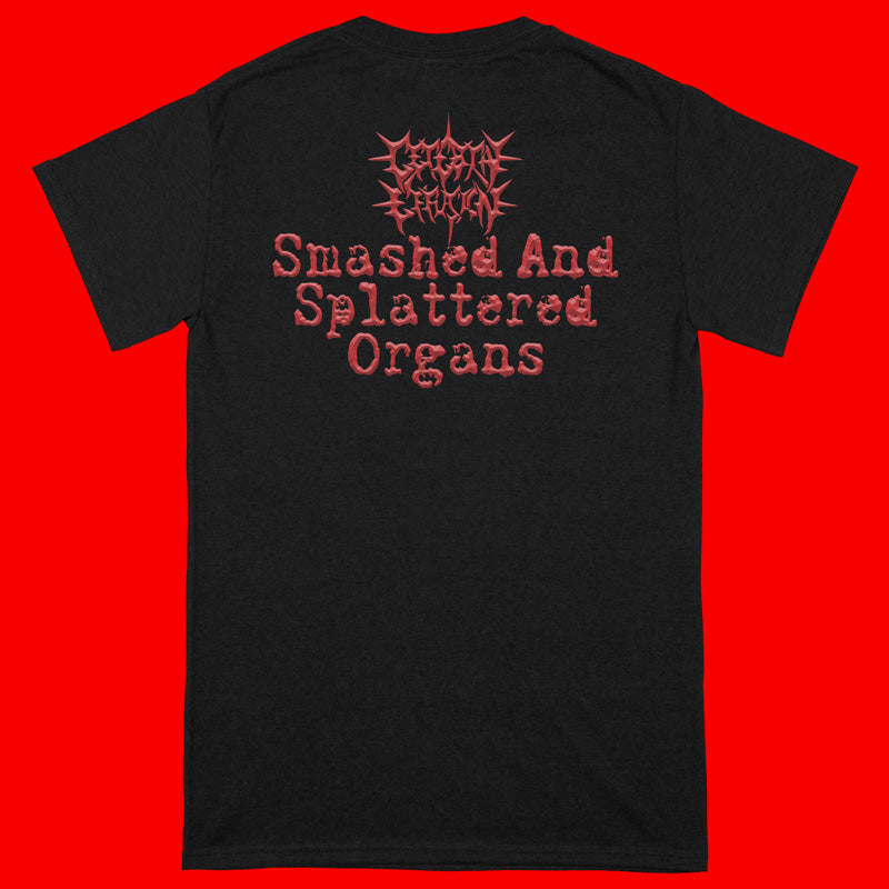 Cerebral Effusion 'Smashed And Splattered Organs' T-Shirt