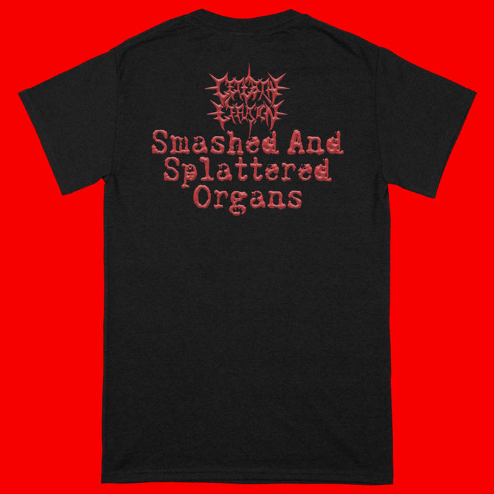 Cerebral Effusion 'Smashed And Splattered Organs' T-Shirt
