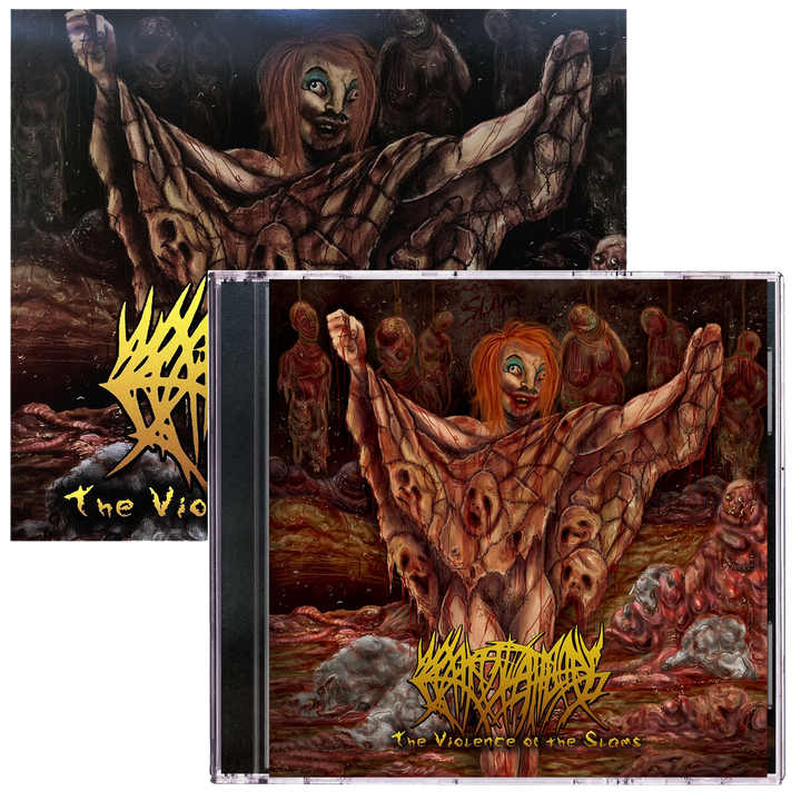 Crepitation 'The Violence Of The Slams' CD – Reality Fade Merch
