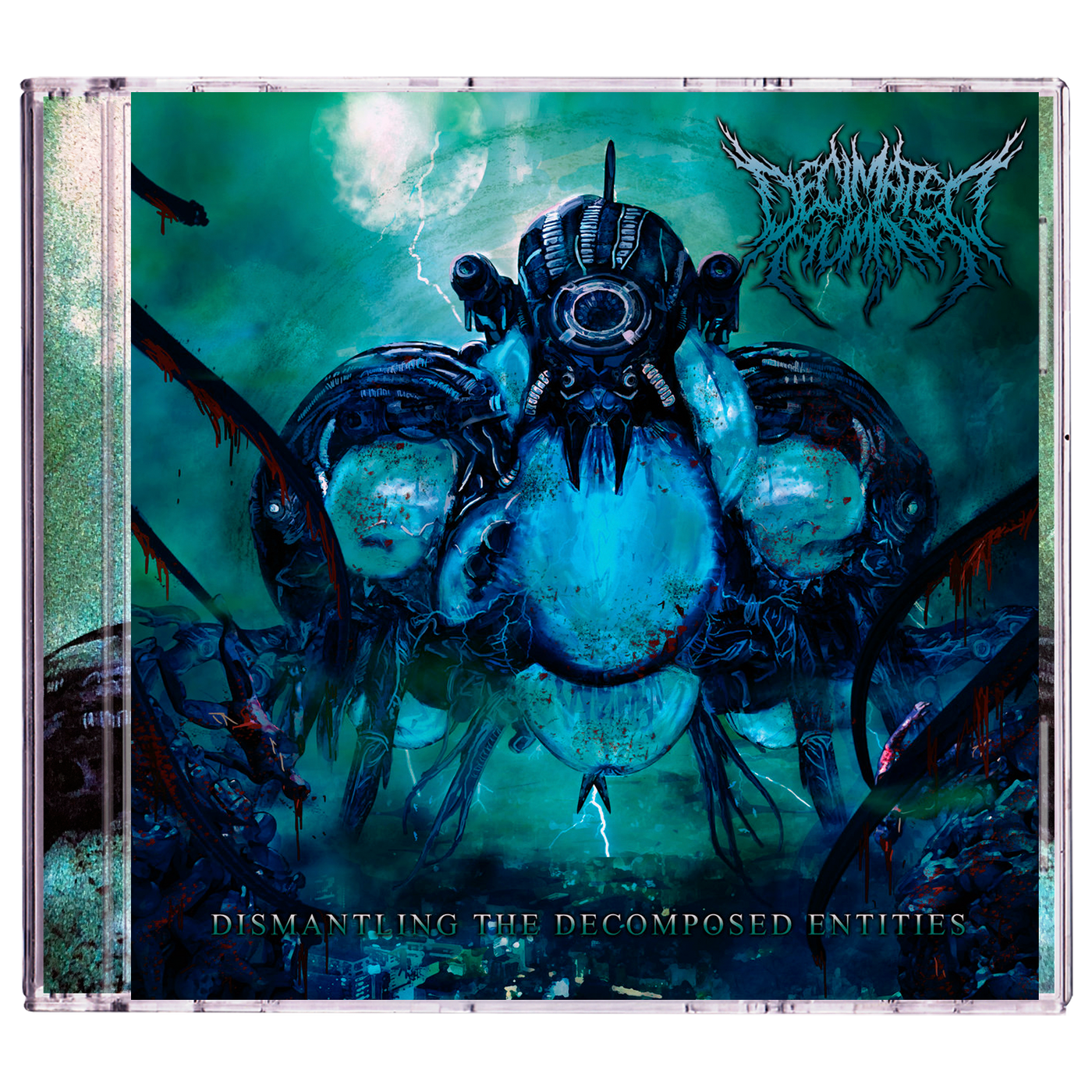 Decimated Humans 'Dismantling The Decomposed Entities' CD