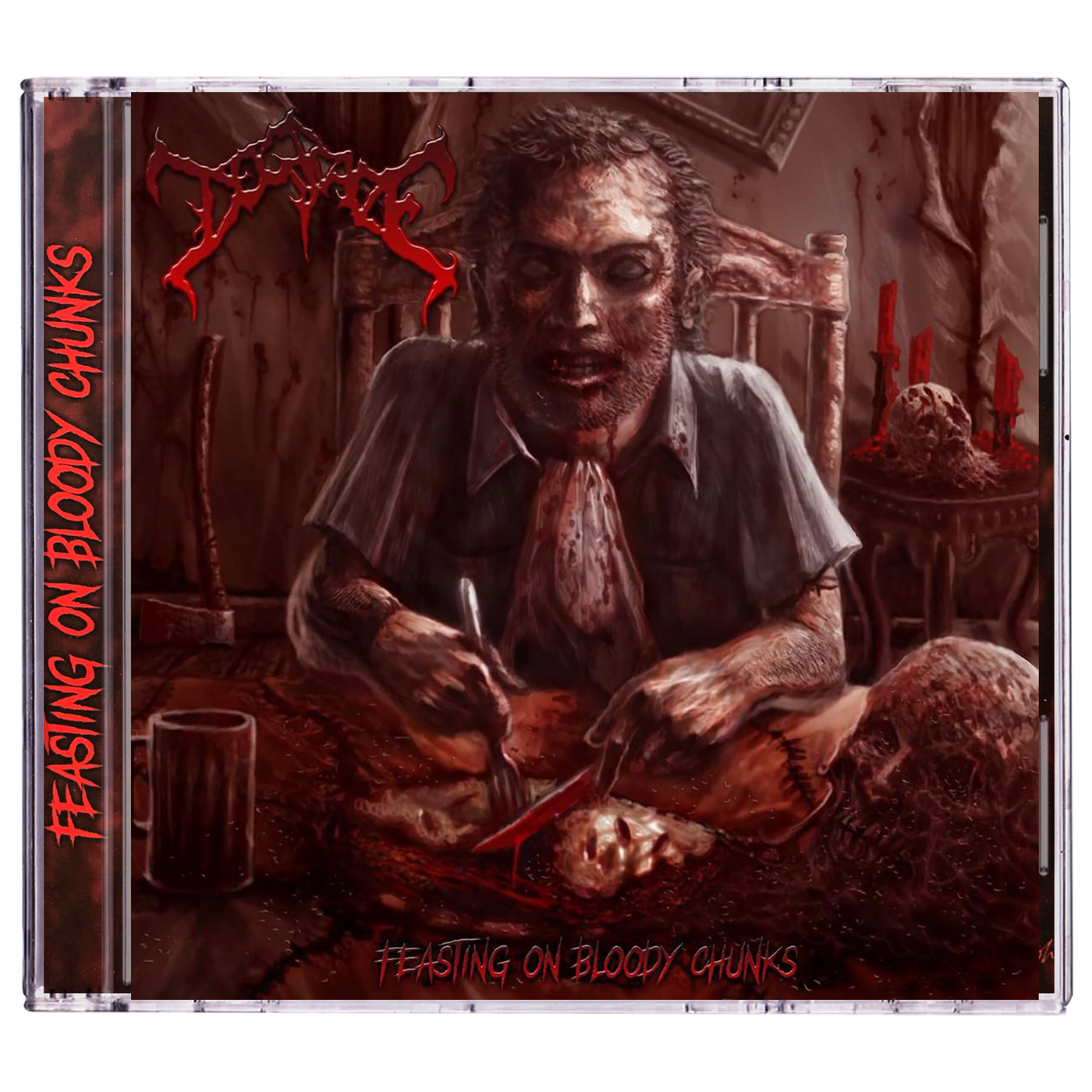 Degrade 'Feasting On Bloody Chunks' CD