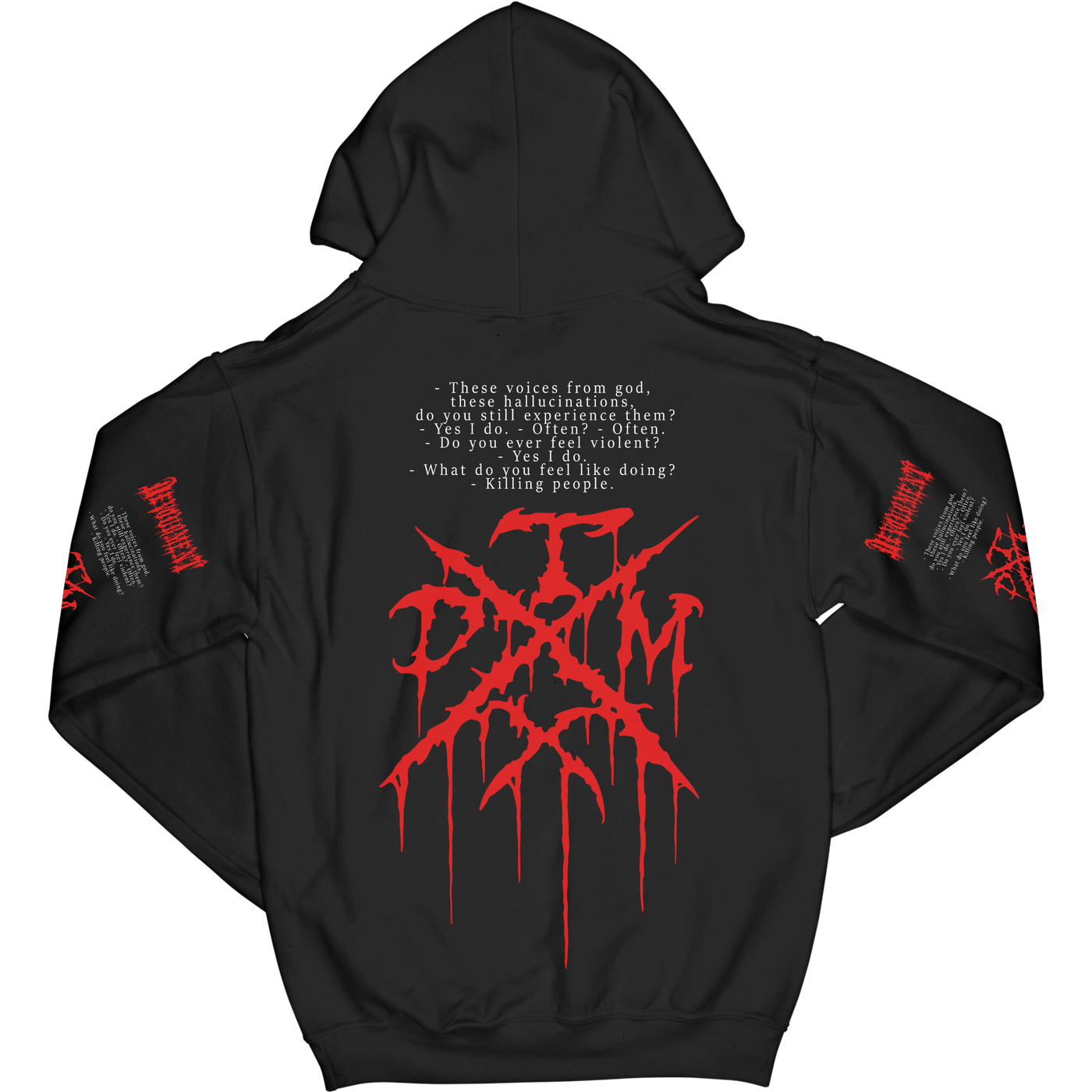 Devourment 'Pure Apocalyptic Embludgeonment' Hoodie – Reality Fade Merch