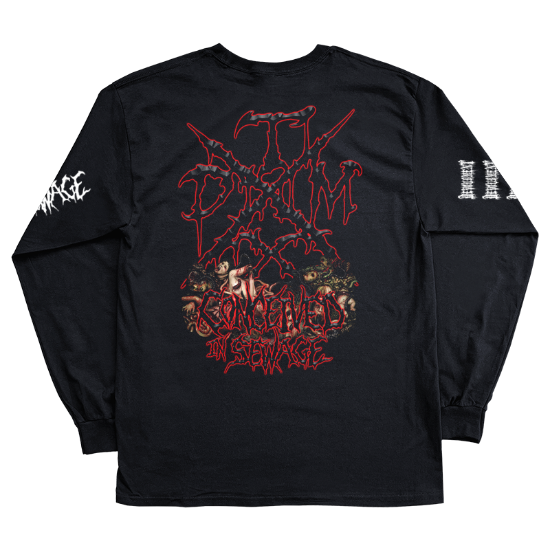 Devourment 'Conceived In Sewage' Long Sleeve