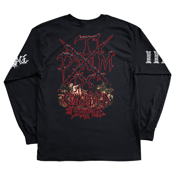Devourment 'Conceived In Sewage' Long Sleeve