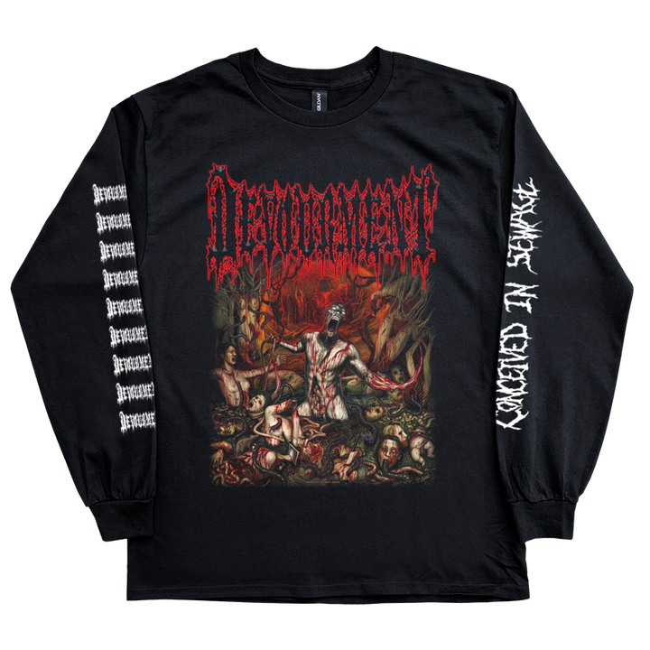 Devourment 'Conceived In Sewage' Long Sleeve