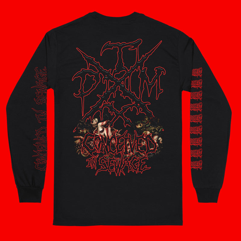 Devourment 'Conceived In Sewage' Long Sleeve