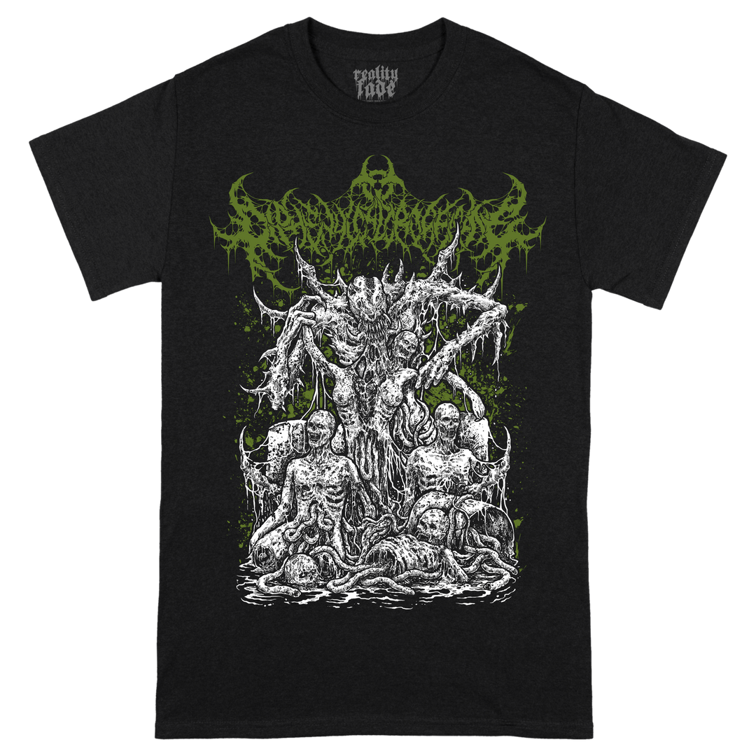 Diphenylchloroarsine 'Ferociously Feasting on Rancid Remains' T-Shirt