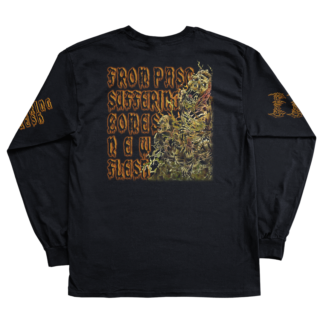 Dysentery 'From Past Suffering Comes New Flesh' Long Sleeve
