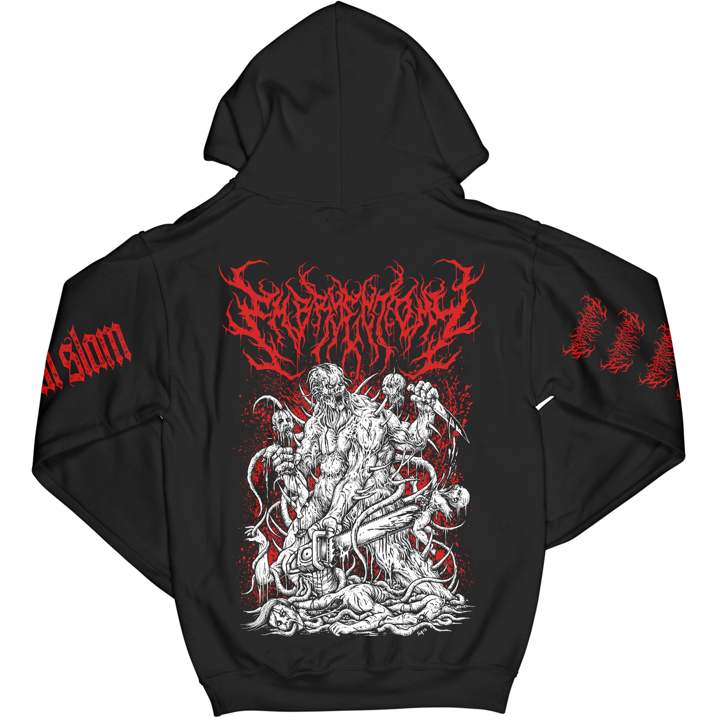 Embryectomy 'Chainsaw Laceration Of Aborted Remains' Hoodie | PRE-ORDER