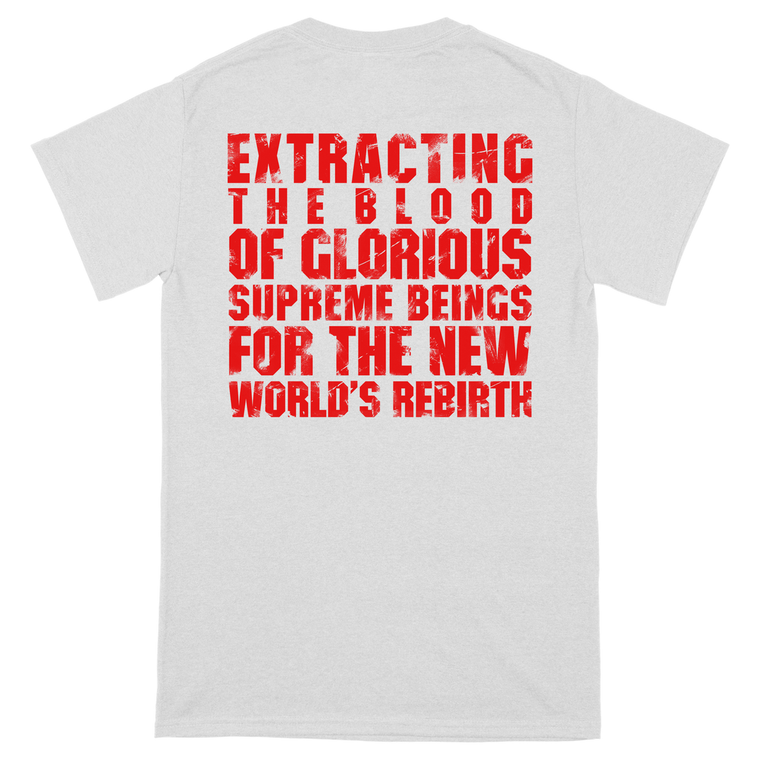 Esophagus 'Defeated By Their Inferiority' White T-Shirt