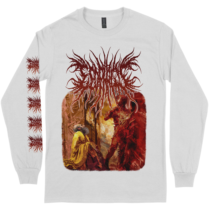Esophagus 'Inglorious Beings' White Long Sleeve