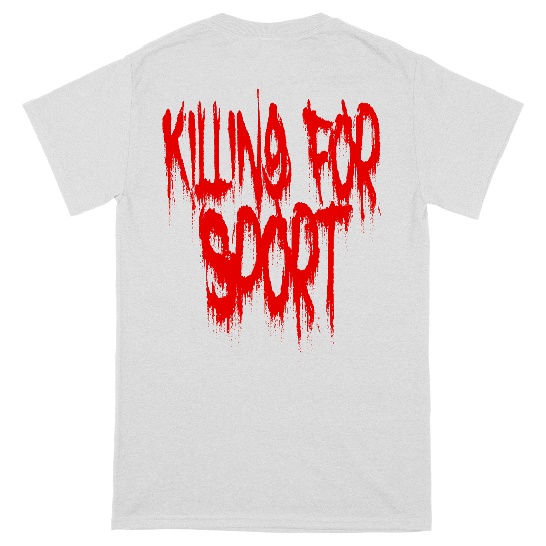 Esophagus 'Killing For Sport' White T-Shirt