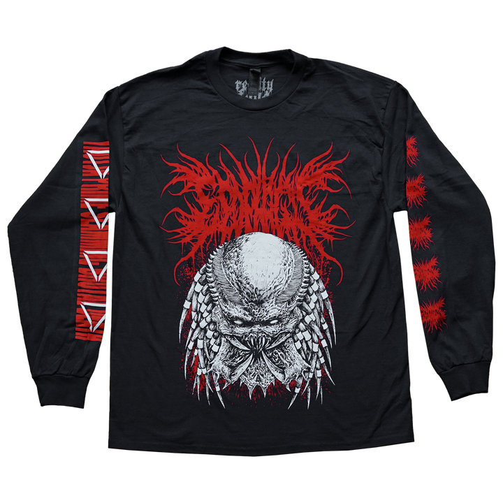 Esophagus 'Yautja Prime Slamming Brutal Death' Long Sleeve
