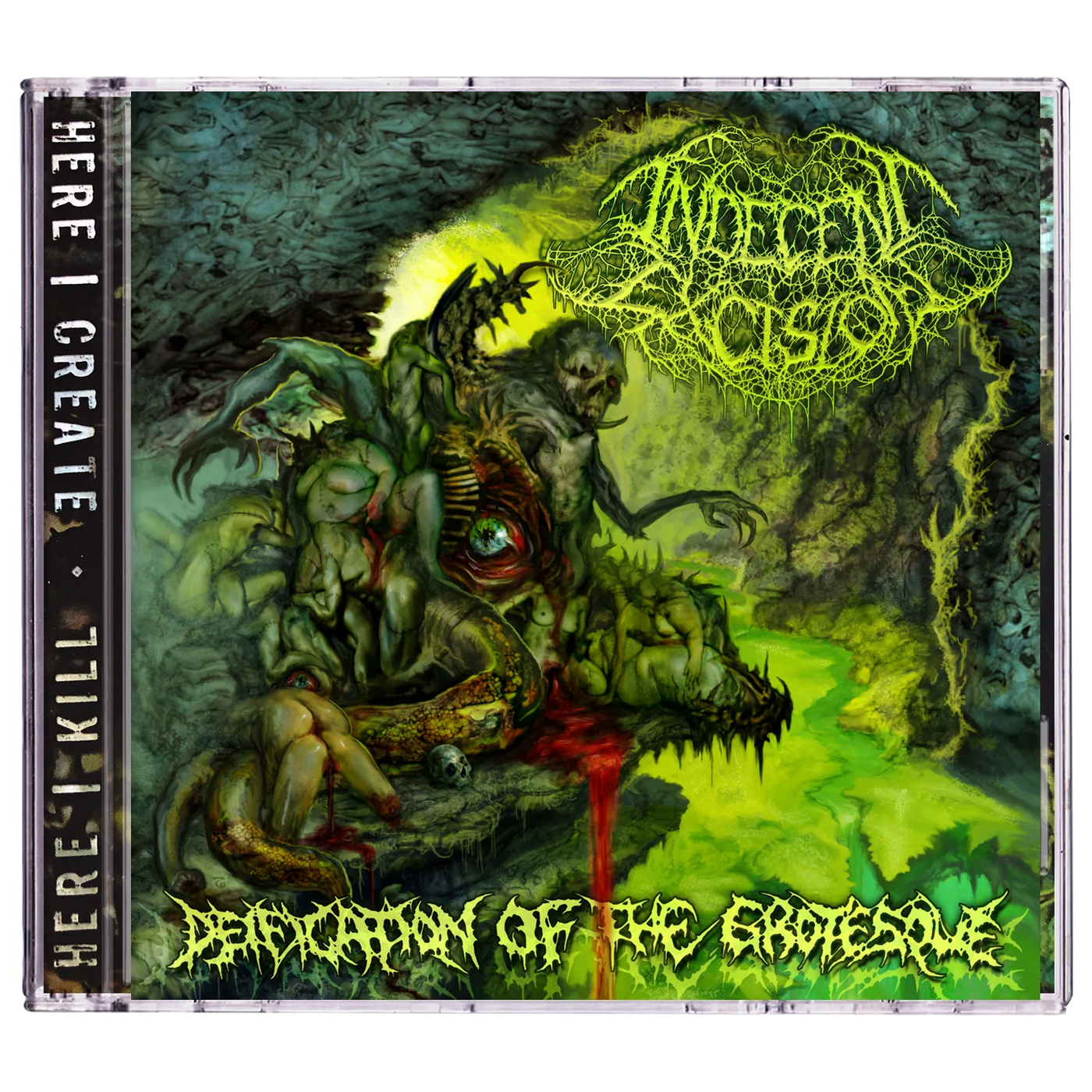 Indecent Excision 'Deification Of The Grotesque' CD