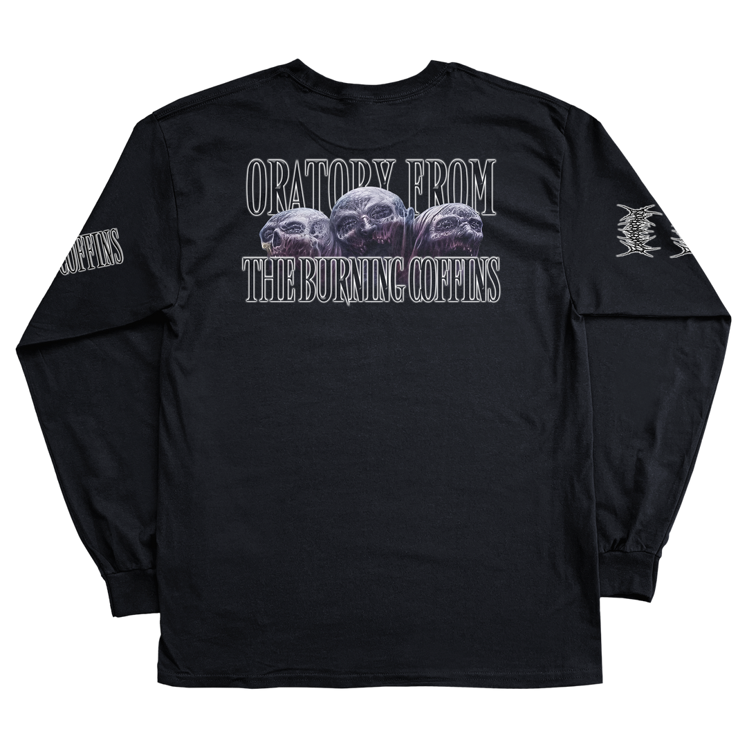 Ezophagothomia 'Oratory From the Burning Coffins' Long Sleeve *PRE-ORDER*