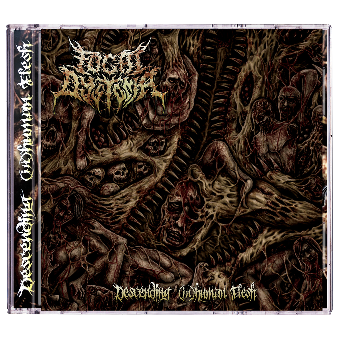 Focal Dystonia 'Descending (in)human Flesh' CD