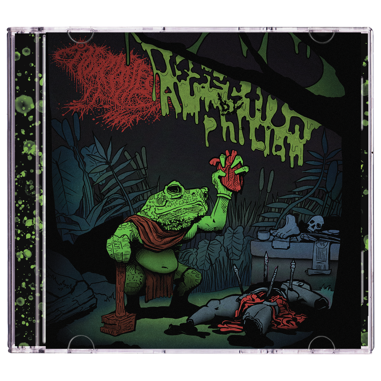 Frog Mallet 'Dissection by Amphibian' CD Reality Fade Merch