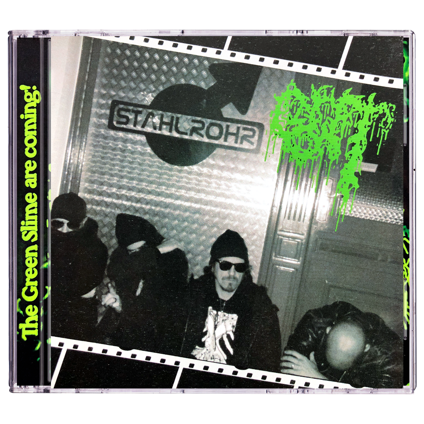 Gut / Satan's Revenge On Mankind 'The Green Slime Are Coming! (Split)' CD