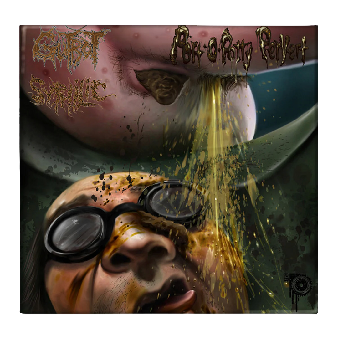Gutrot / Syphilic 'Port-O-Potty Pervert' CD
