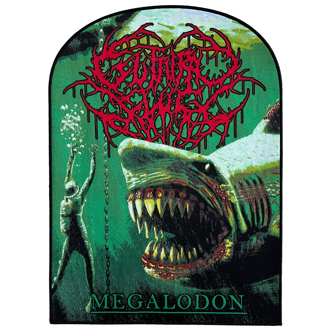 Guttural Slug 'Megalodon' Backpatch