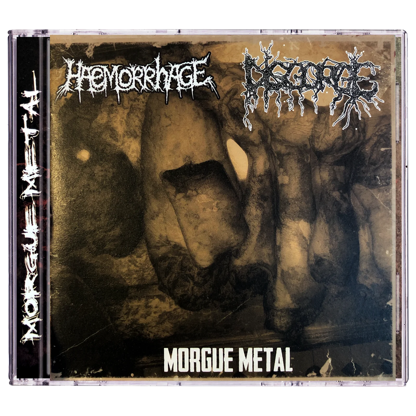 Haemorrhage / Disgorge 'Morgue Metal (Split)' CD