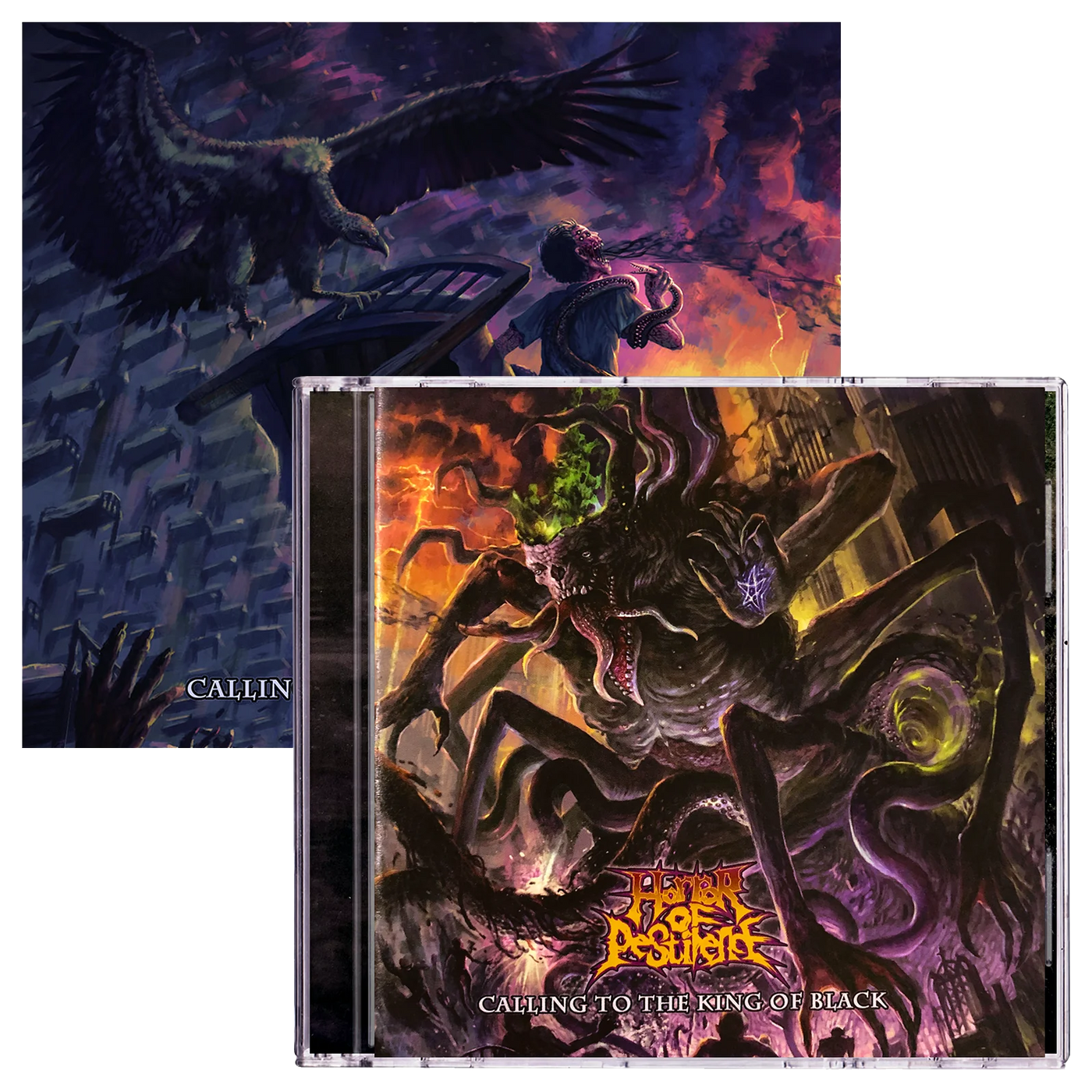 Horror of Pestilence 'Calling to the King of Black' CD