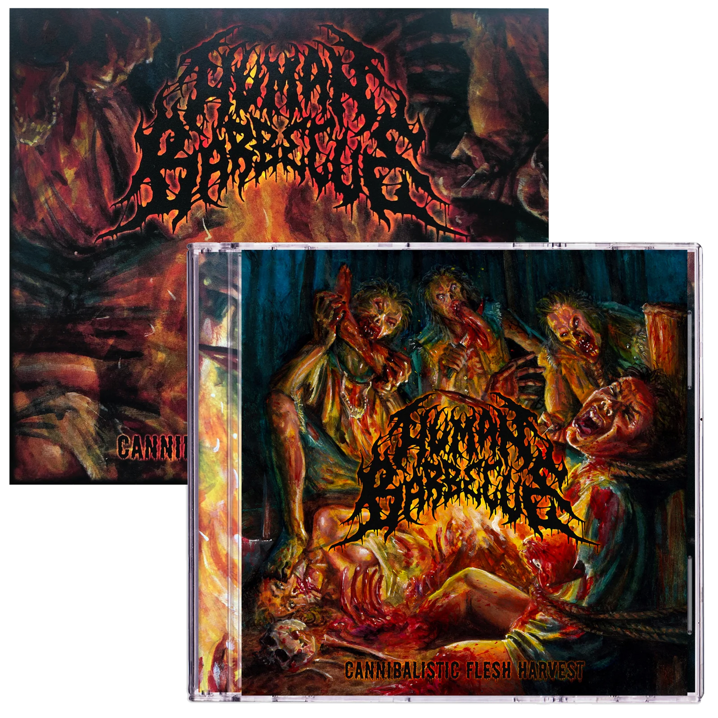 Human Barbecue 'Cannibalistic Flesh Harvest' Slipcase CD