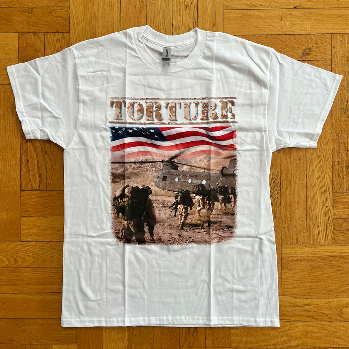 (Lost Merch Found) Torture 'Enduring Freedom' White T-Shirt